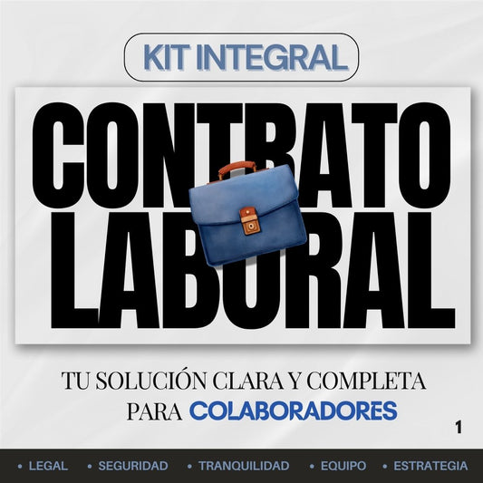 KIT LABORAL INTEGRAL: Tu Solución Clara y Completa para Colaboradores