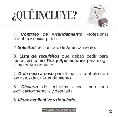 RENTA SIN RIESGOS: Kit Legal para Arrendar tu Casa